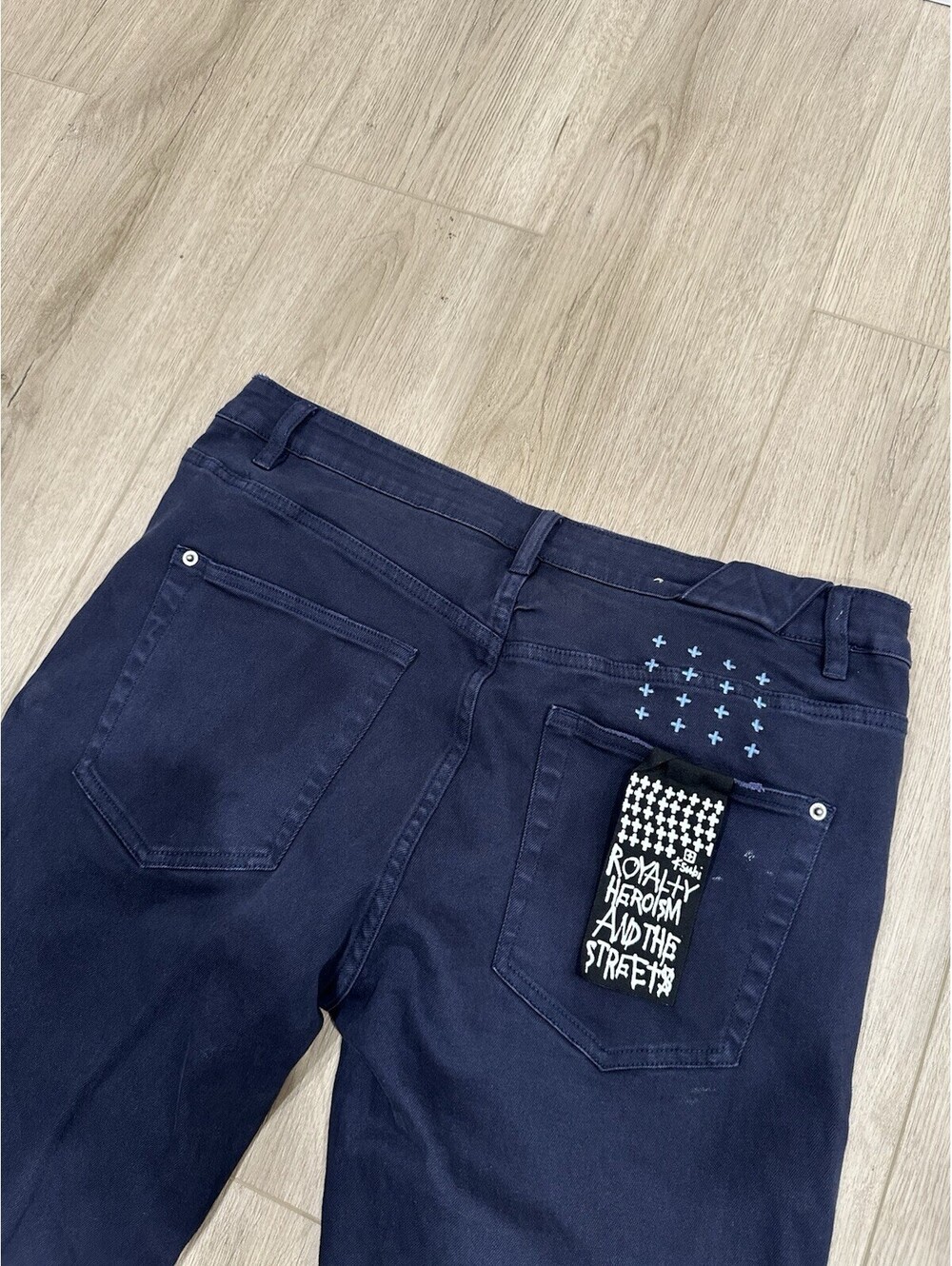 Ksubi Chitch NFT Navy Wash Jean SIZE 36 - Picture 10 of 15